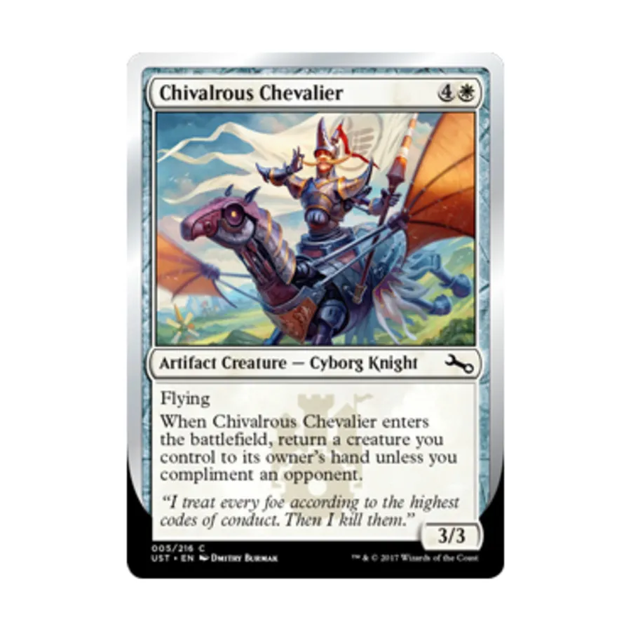 

CCG Рыцарский кавалер (К), MTG - Unstable