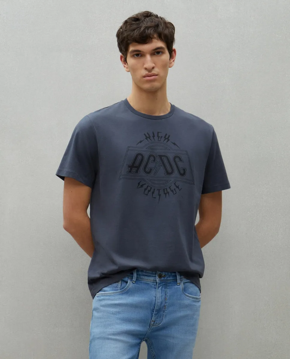 

Мужская футболка AC/DC Easy Wear, антрацитовый