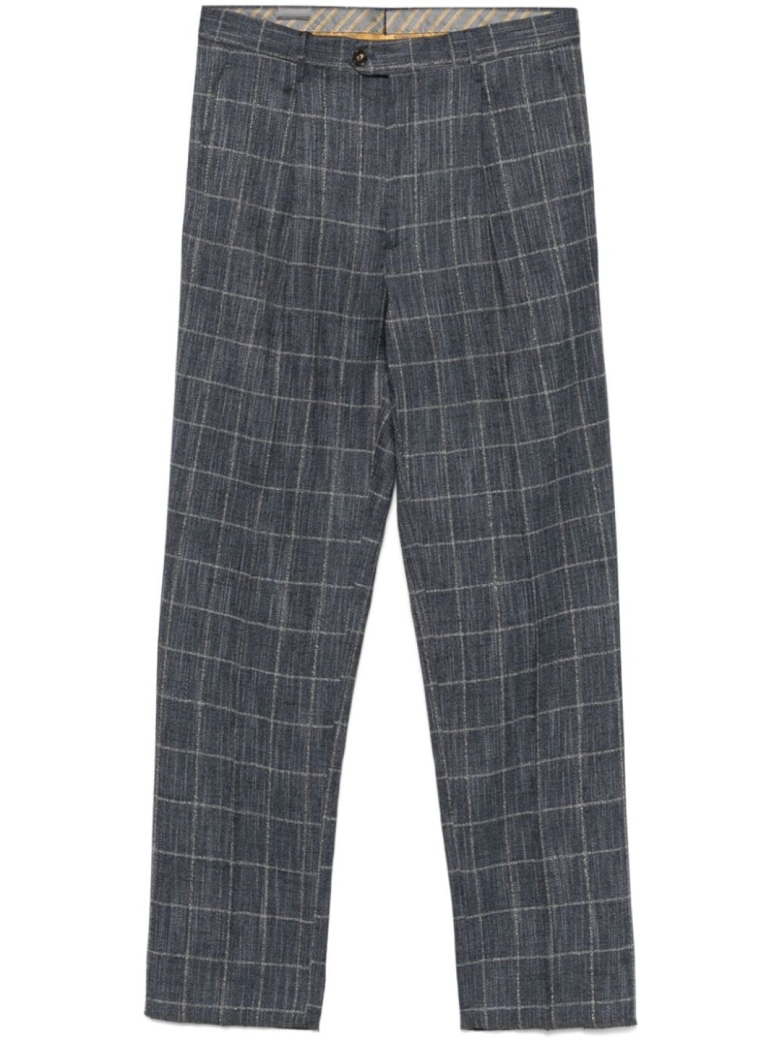 

ETRO брюки в клетку Windowpane, синий