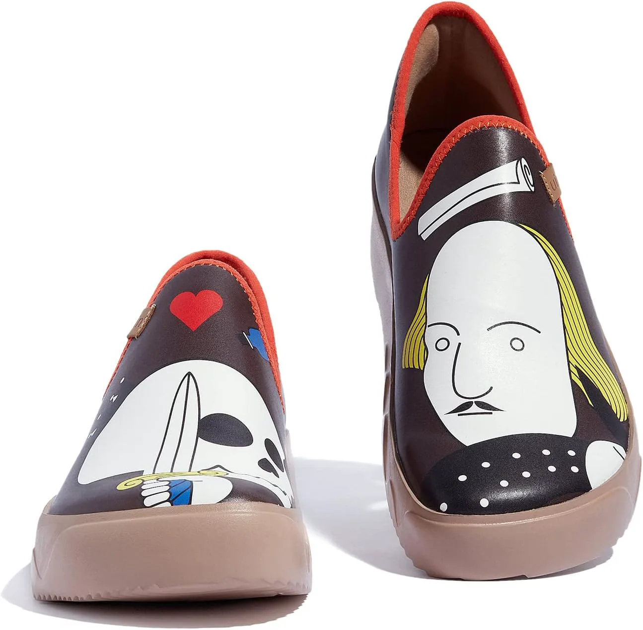 

Мужские повседневные лоферы UIN на шнуровке, удобные кеды с художественной росписью, стильные для путешествий, Фуэртевентура