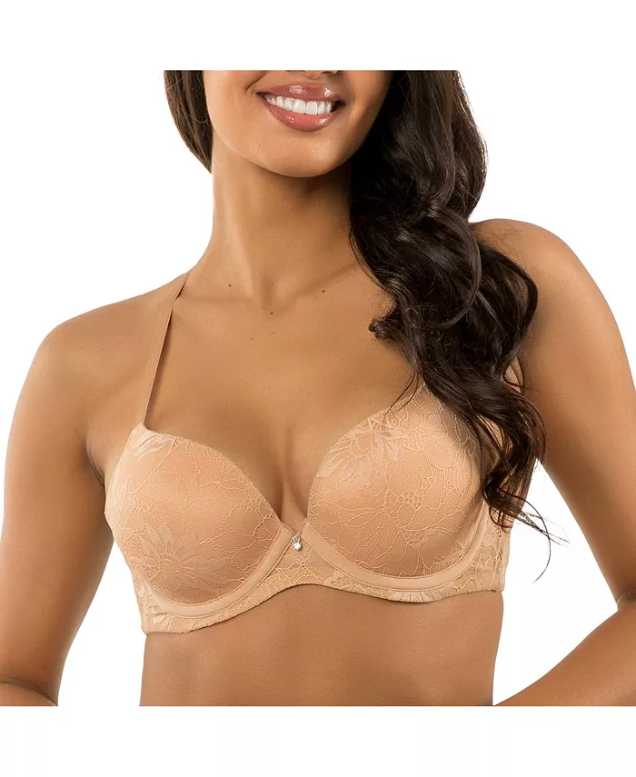 

Женский кружевной бюстгальтер Luxlacy, цвет True Nude, размер 40H PARFAIT, коричневый/бежевый