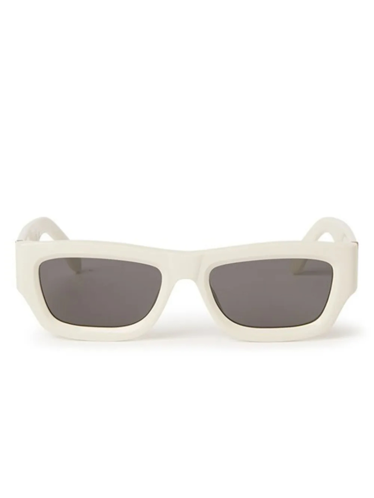 

Солнцезащитные очки Palm Angels Eyewear Auberry в прямоугольной оправе, белый