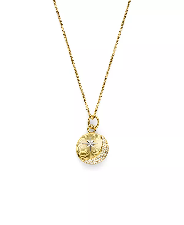 

Ожерелье из нержавеющей стали золотистого оттенка «Небесная звезда» Olivia Burton, gold