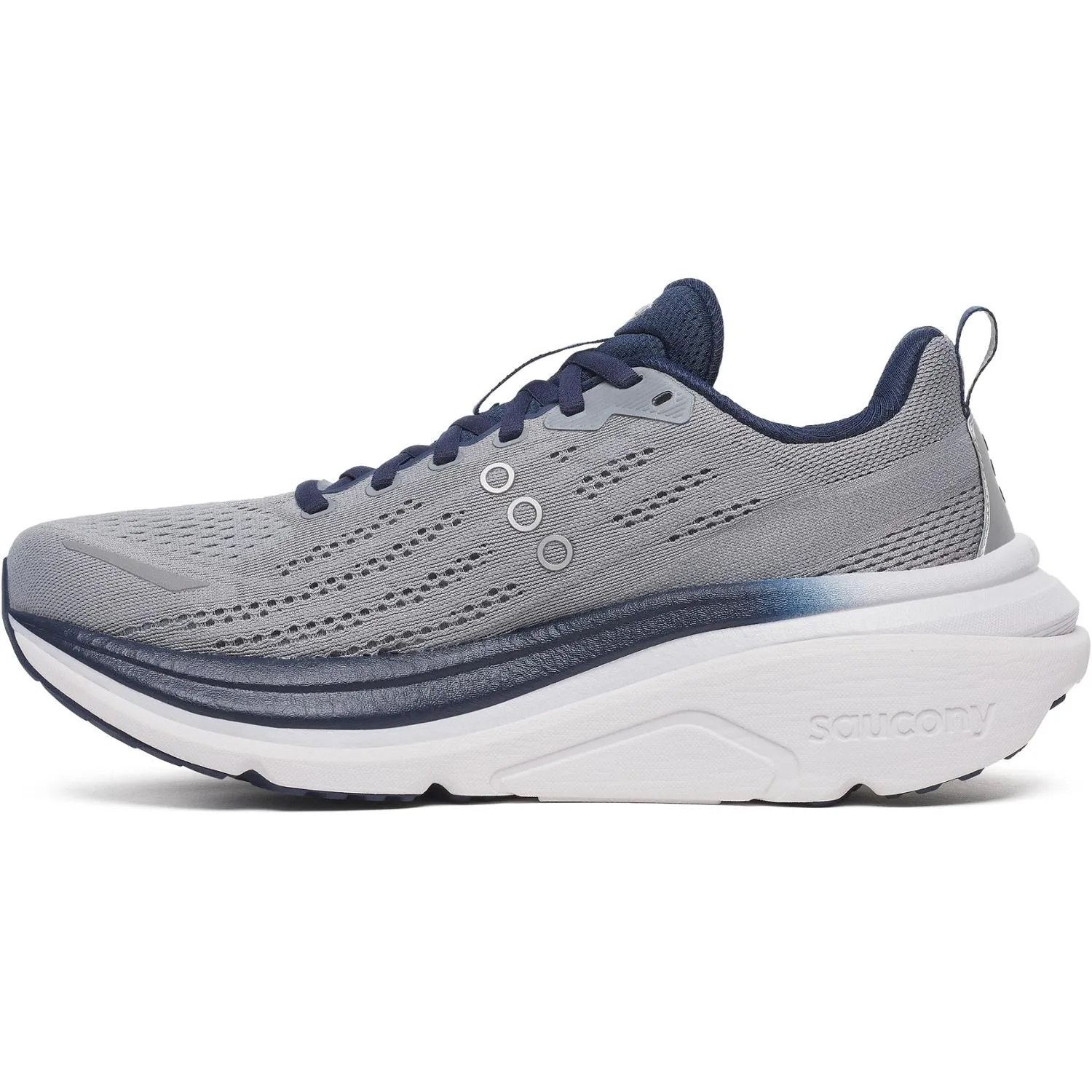 Мужские кроссовки Hurricane 25 для бега по дороге Saucony, Flint/Navy — фото 2