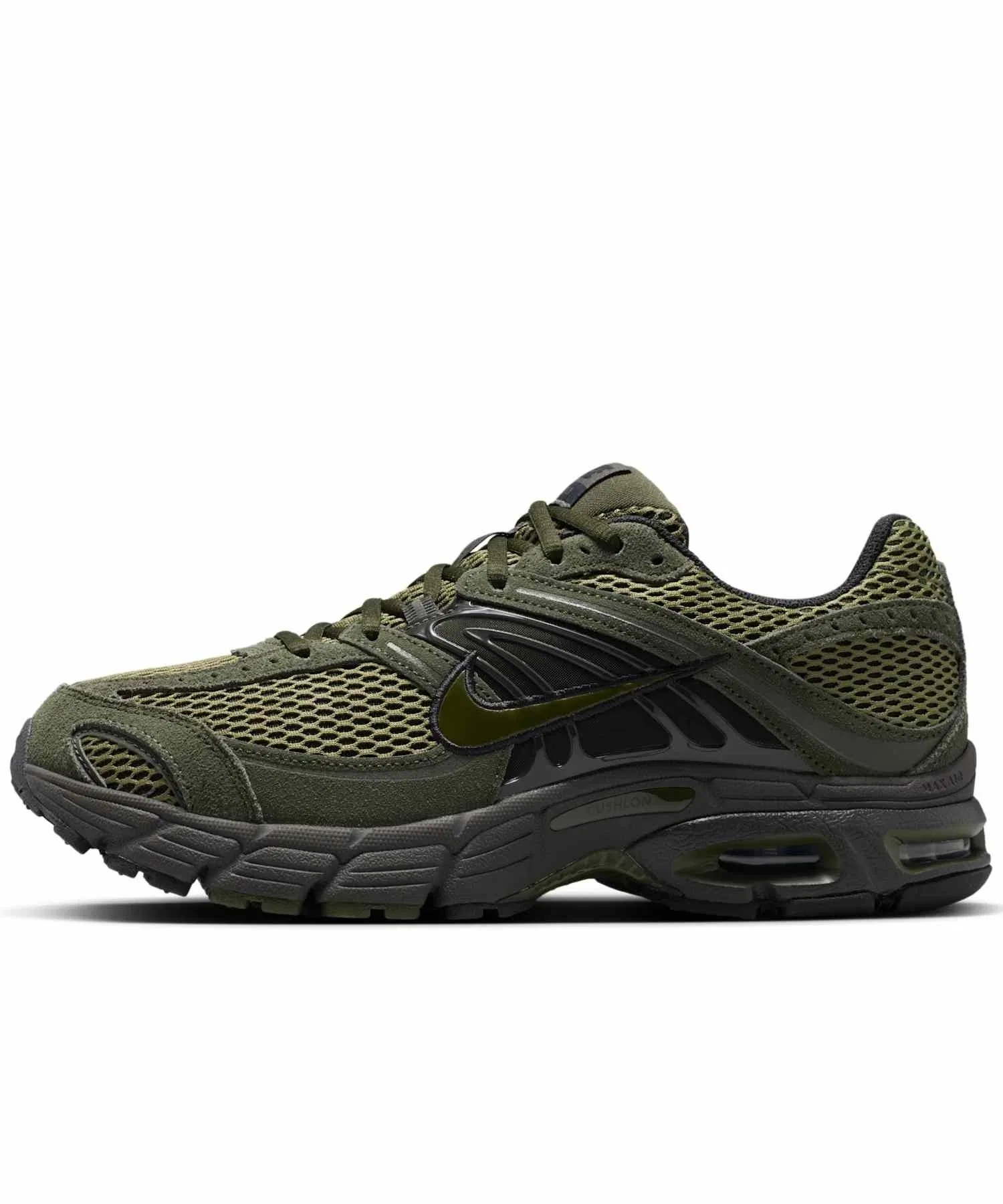 Мужские кроссовки Nike Air Max Moto 2K с амортизацией оливковые