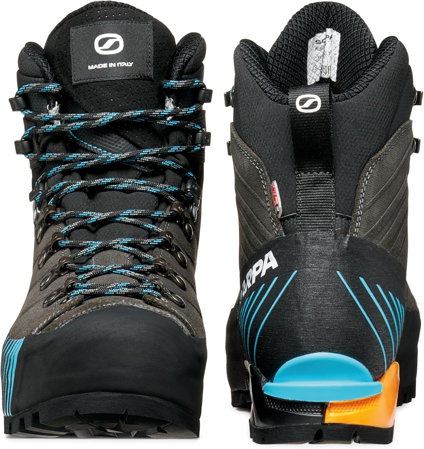 Мужские водонепроницаемые ботинки для походов и альпинизма SCARPA Ribelle HD, угольный — фото 4