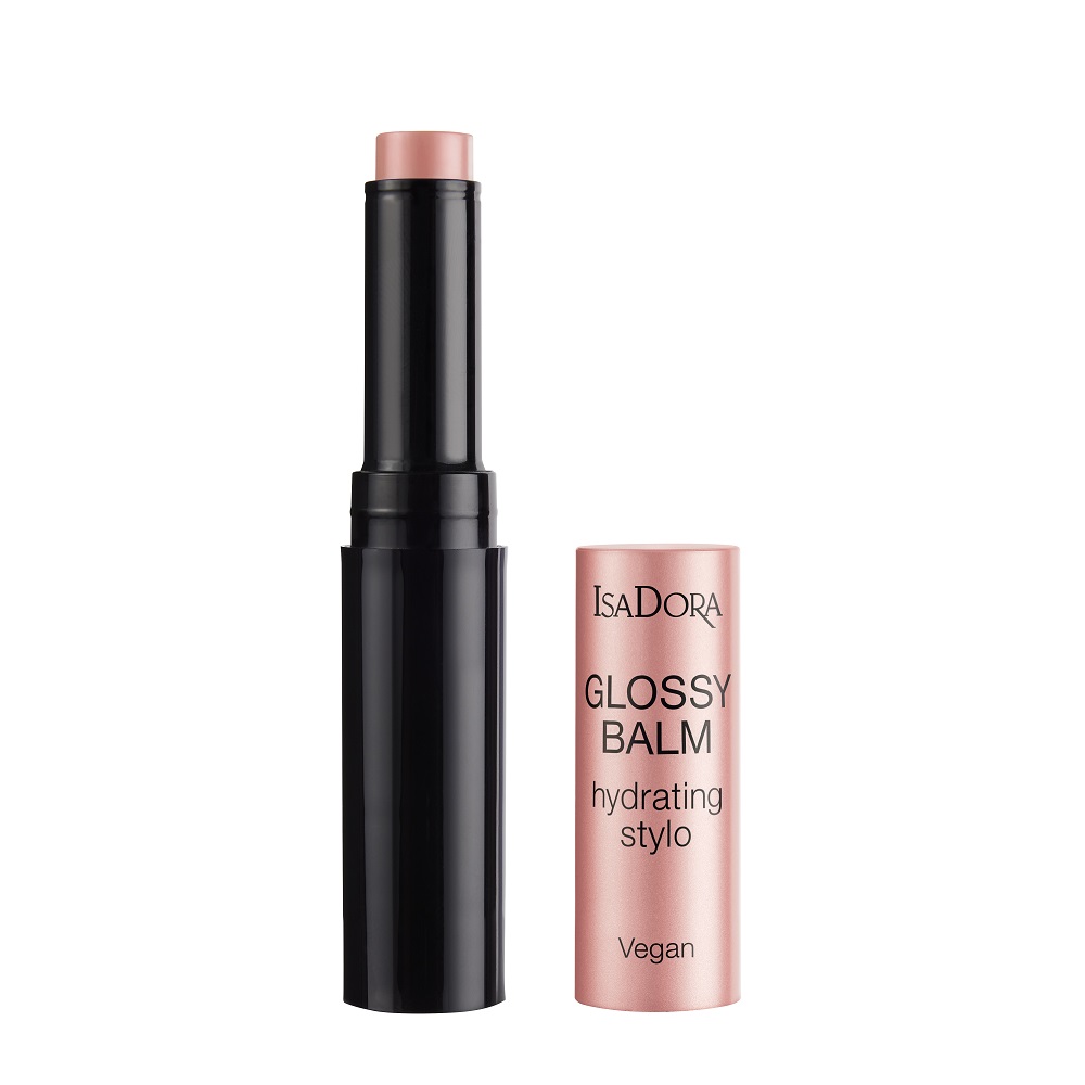 

Увлажняющий бальзам для губ glossy balm hydrating stylo Isadora, цвет nr. 41 - pink silk, вес 1.6 гр.