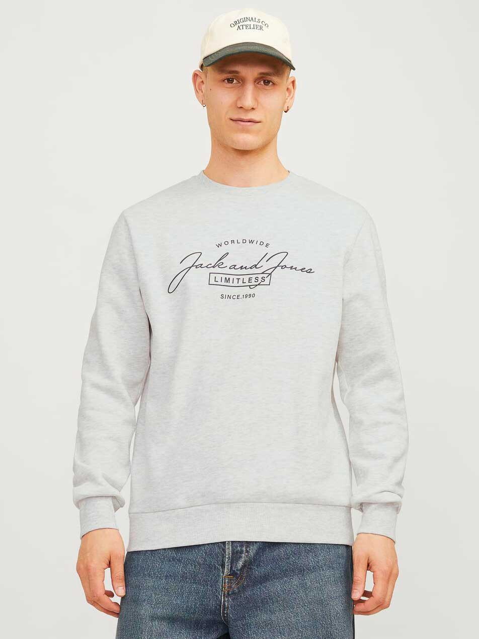 

Блуза Jack & Jones JJFERRIS SWEAT CREW NECK, белый