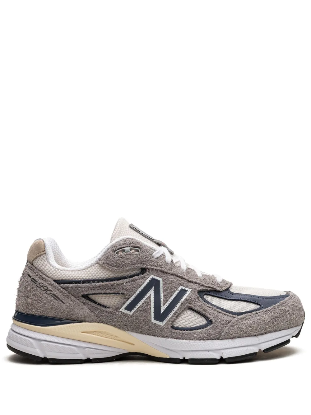 Кроссовки 990v4 «Сделано в США — серые/темно-синие» NEW BALANCE, серый