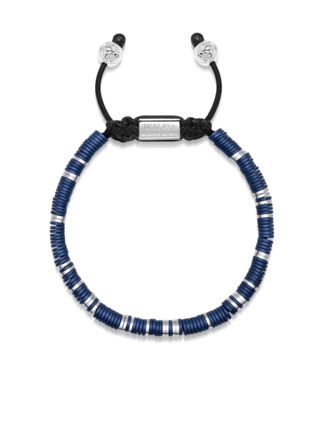 

Браслет с логотипом Nialaya Jewelry, синий