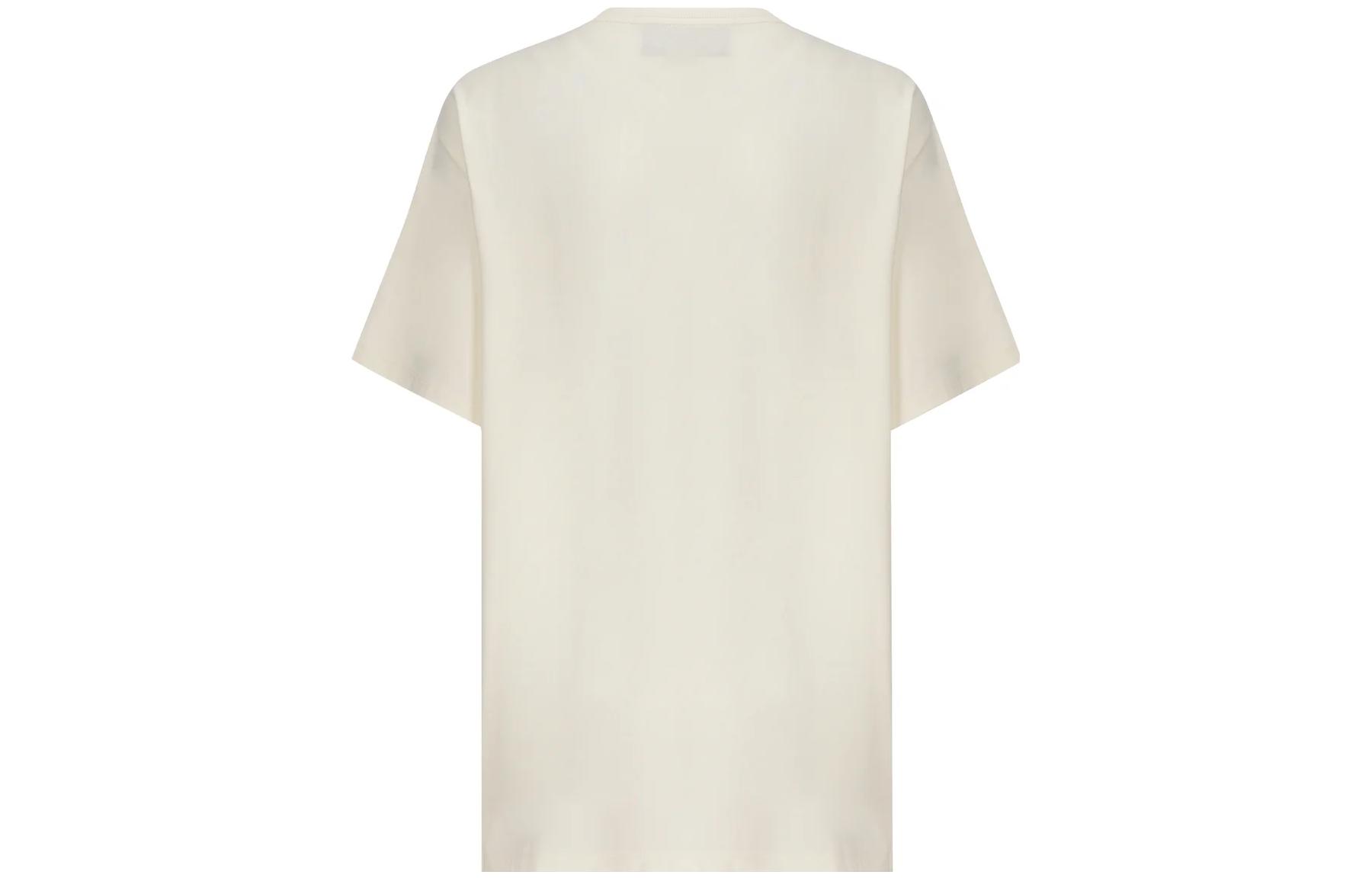 Футболка женская GUCCI SS23 Ecru, Классический крой, Экрю — фото 3