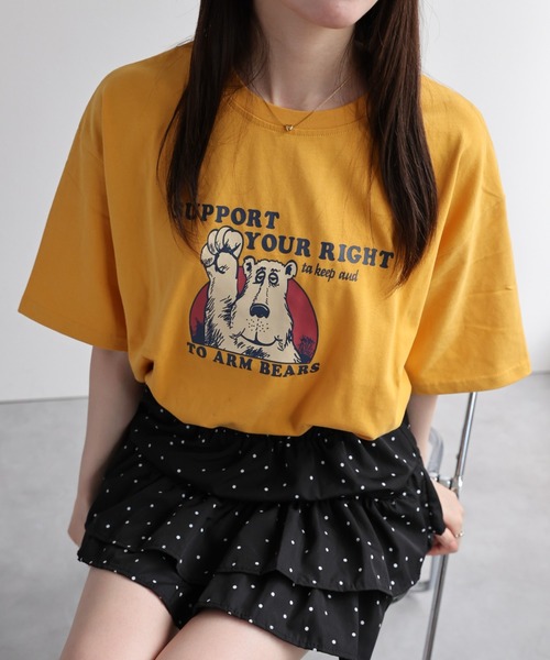 

Футболка с принтом LAC-VERT, желтый