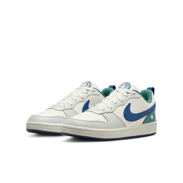 Кроссовки court borough low recraft 'sail court blue bicoastal' Nike, мультиколор — фото 2
