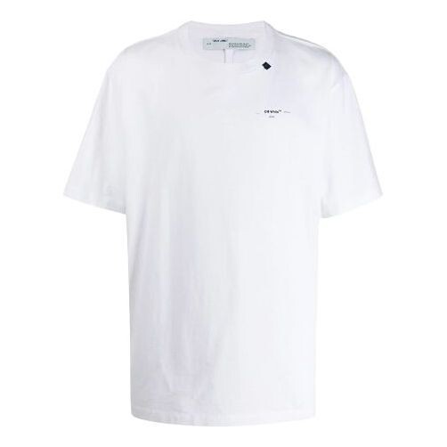 

Футболка arrow short sleeve ordinary version white Off-White, белый