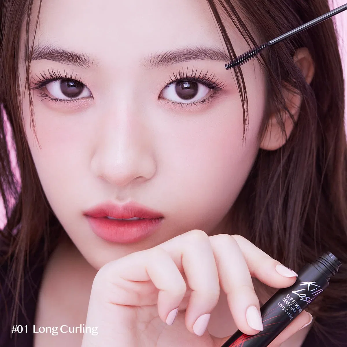 Водостойкая тушь для ресниц «Kill Lash Superproof Mascara - Long Swing» от Clio Clio, Black — фото 4