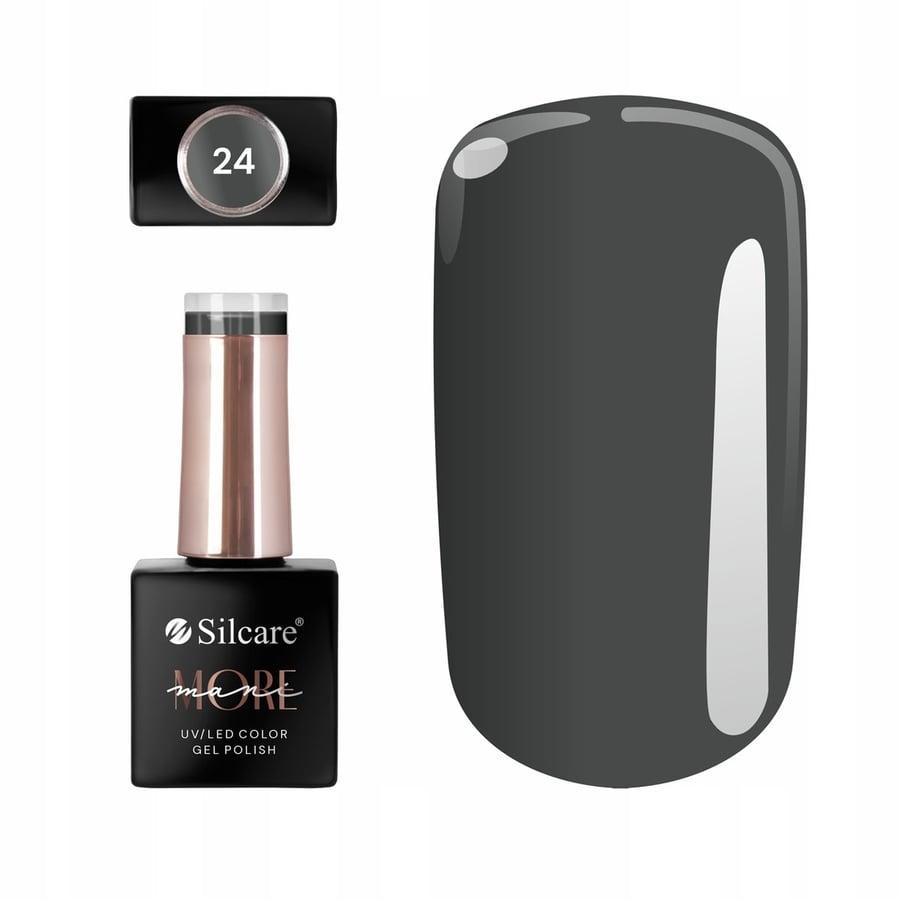 

Гибридный лак для ногтей Silcare maniMORE 24 10 г Для ногтей