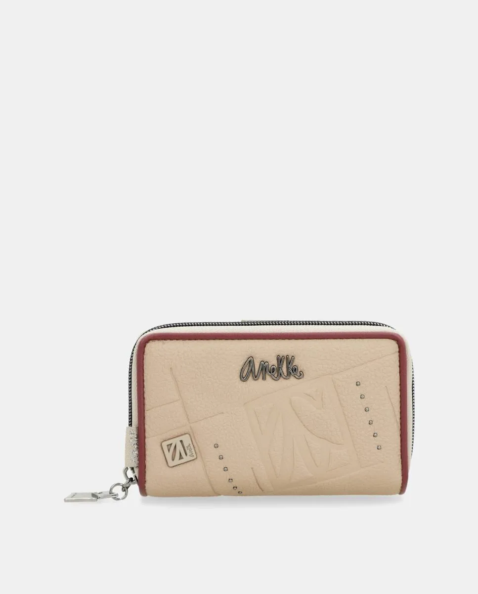 

Средний бумажник Evolution Anekke, пастельно-розовый