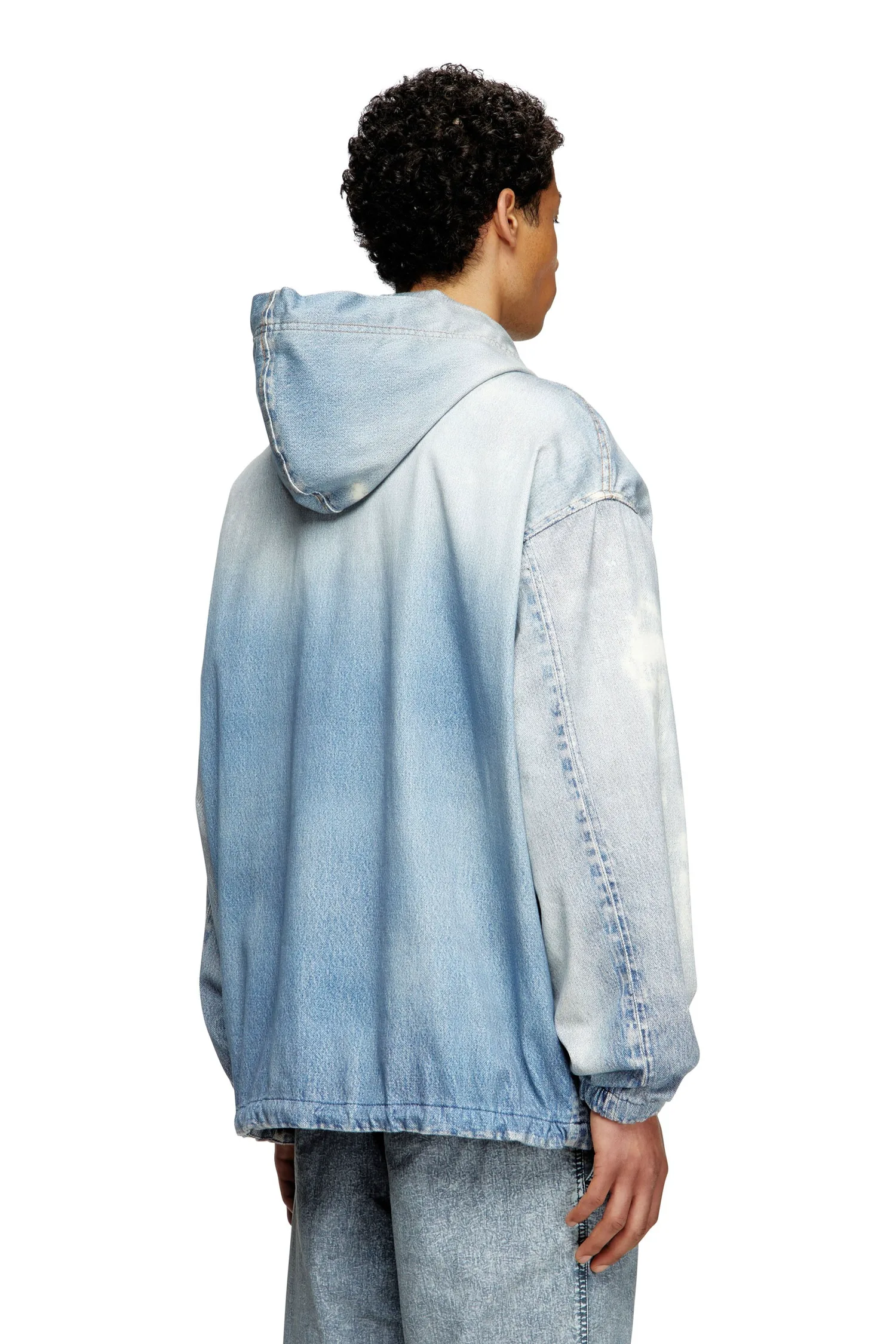 Мужской куртка для бега для бега D-WYNNY JOGG Diesel, цвет Light Indigo Blue — фото 2