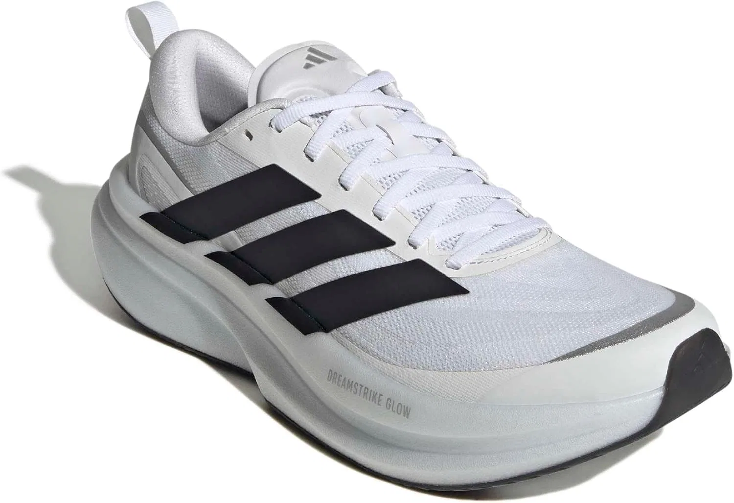 Мужские беговые кроссовки Adidas Supernova Glide, Ftwr White Core Black Halo Silver — фото 3