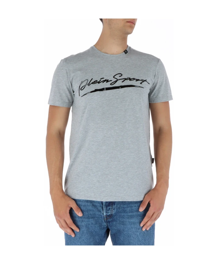 

Красная футболка с принтом, короткими рукавами и круглым вырезом Plein Sport, серый, Красный, Красная футболка с принтом, короткими рукавами и круглым вырезом Plein Sport, серый