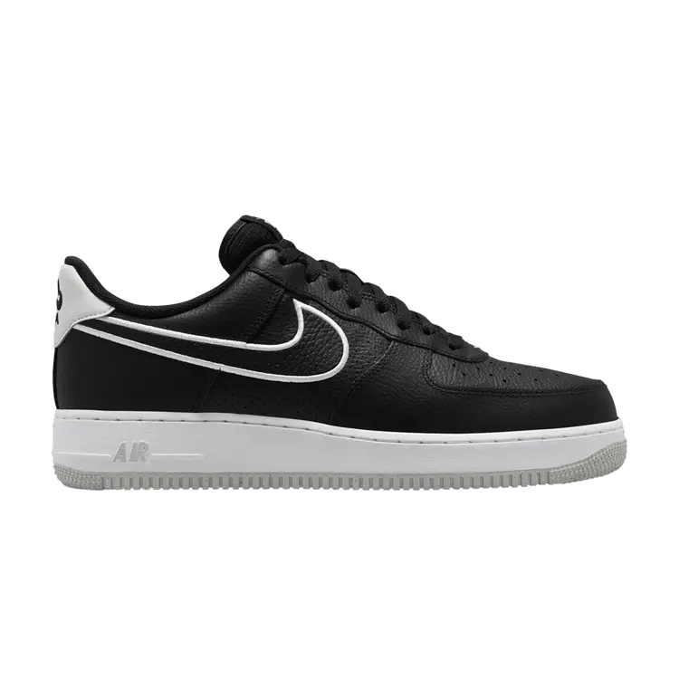 

Кроссовки Nike Air Force 1, 07, Embroidered Swoosh - Black
