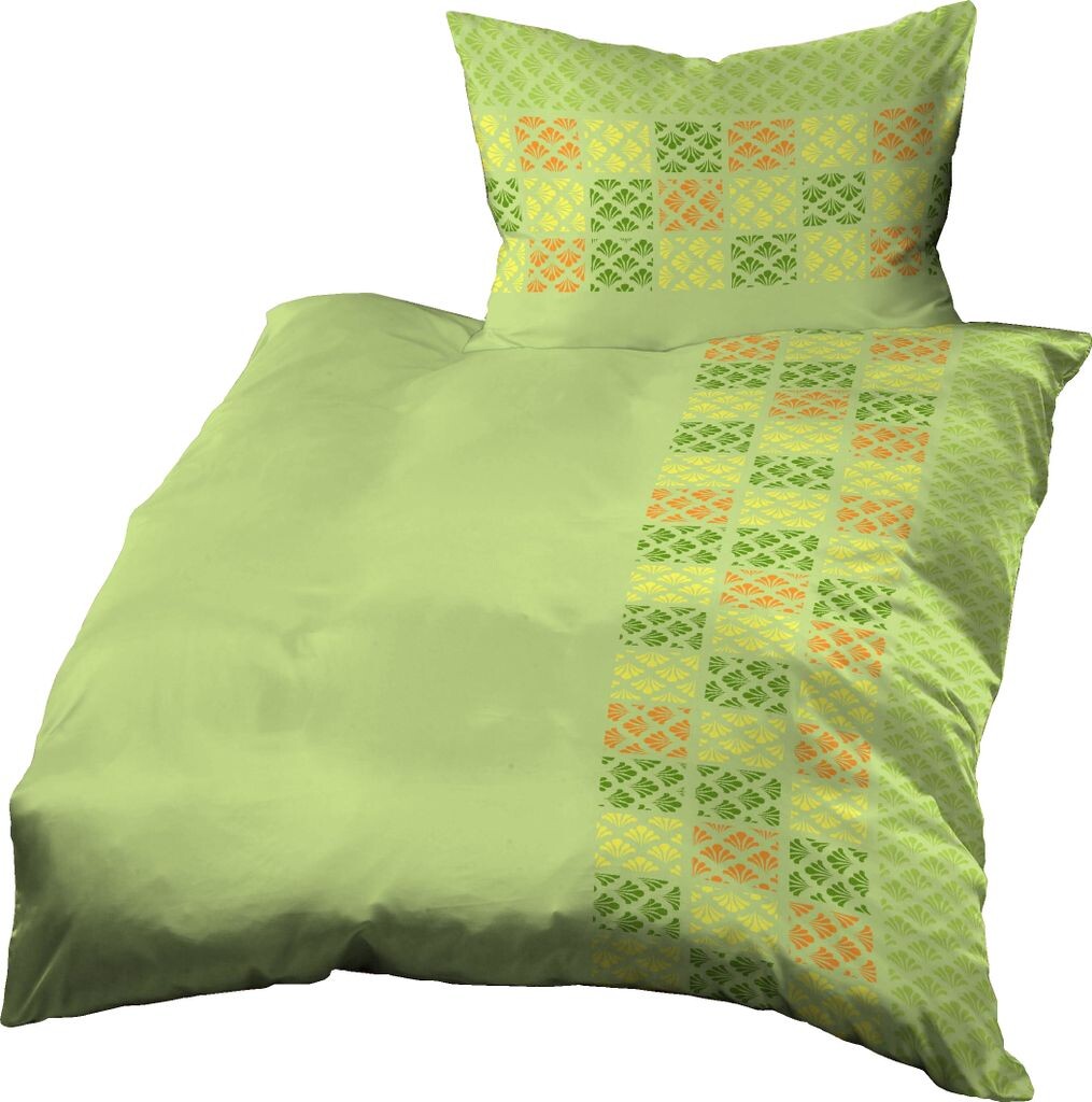 

Постельное белье Gerald Wittmann 140х200+70х90 см, микрофибра, 38101, зеленый