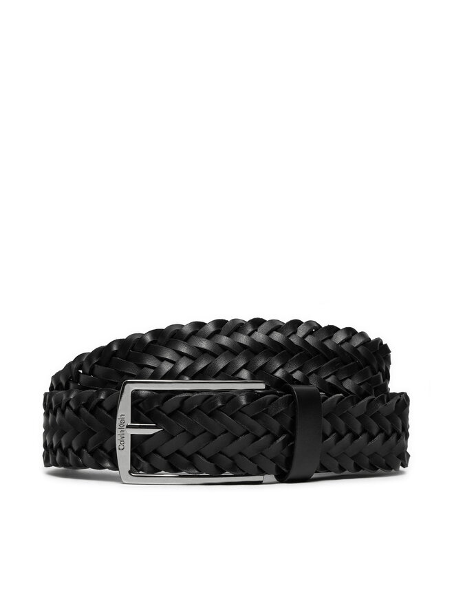 

Ремень Calvin Klein Ck Casual Elongated Braided 35mm K50K512655, черный