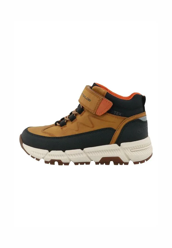 Высокие кроссовки sneaker mit klettverschluss Tom Tailor, Camel