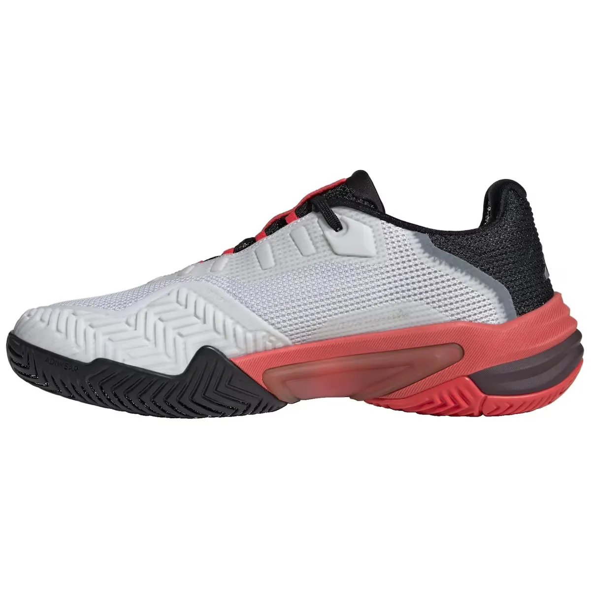 Мужские теннисные туфли Adidas BARRICADE, белый/красный — фото 3