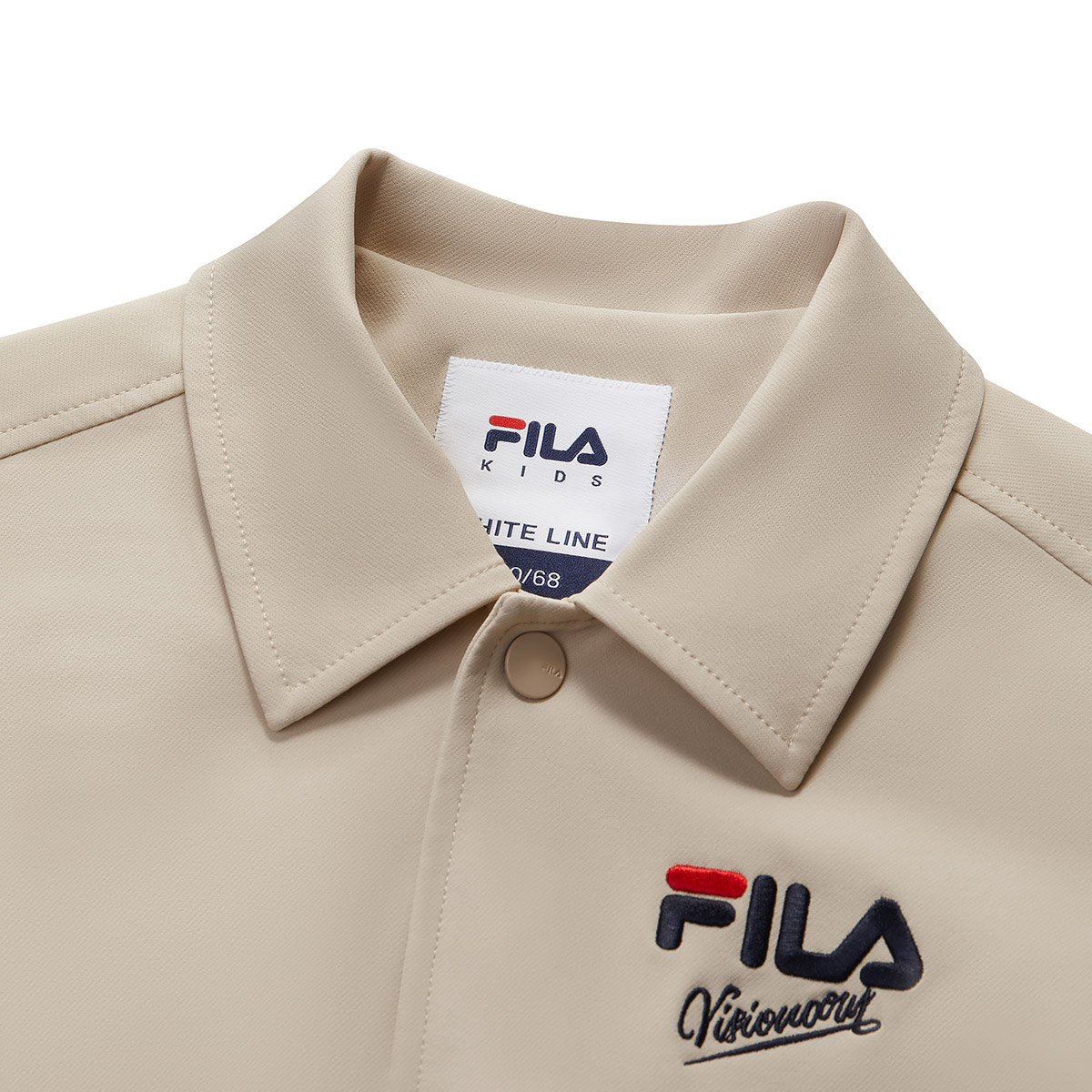 Повседневная спортивная одежда для детей FILA KIDS, хаки — фото 3