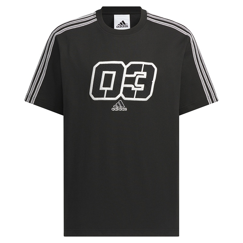 

Adidas Футболка SS25 мужская black, Черный, Adidas Футболка SS25 мужская black