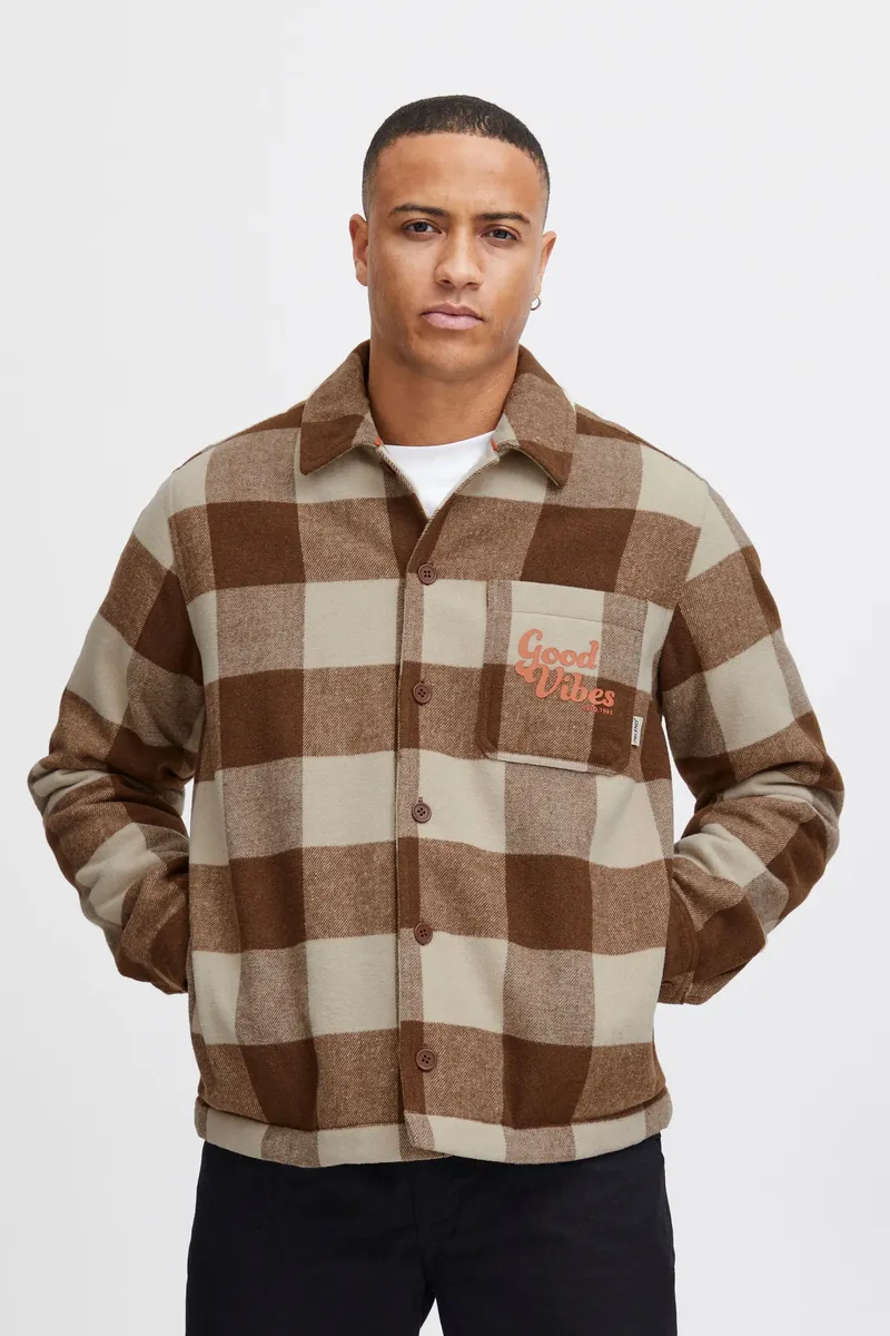 

Короткая куртка из смеси "BLEND BHOuterwear", цвет Dark Earth