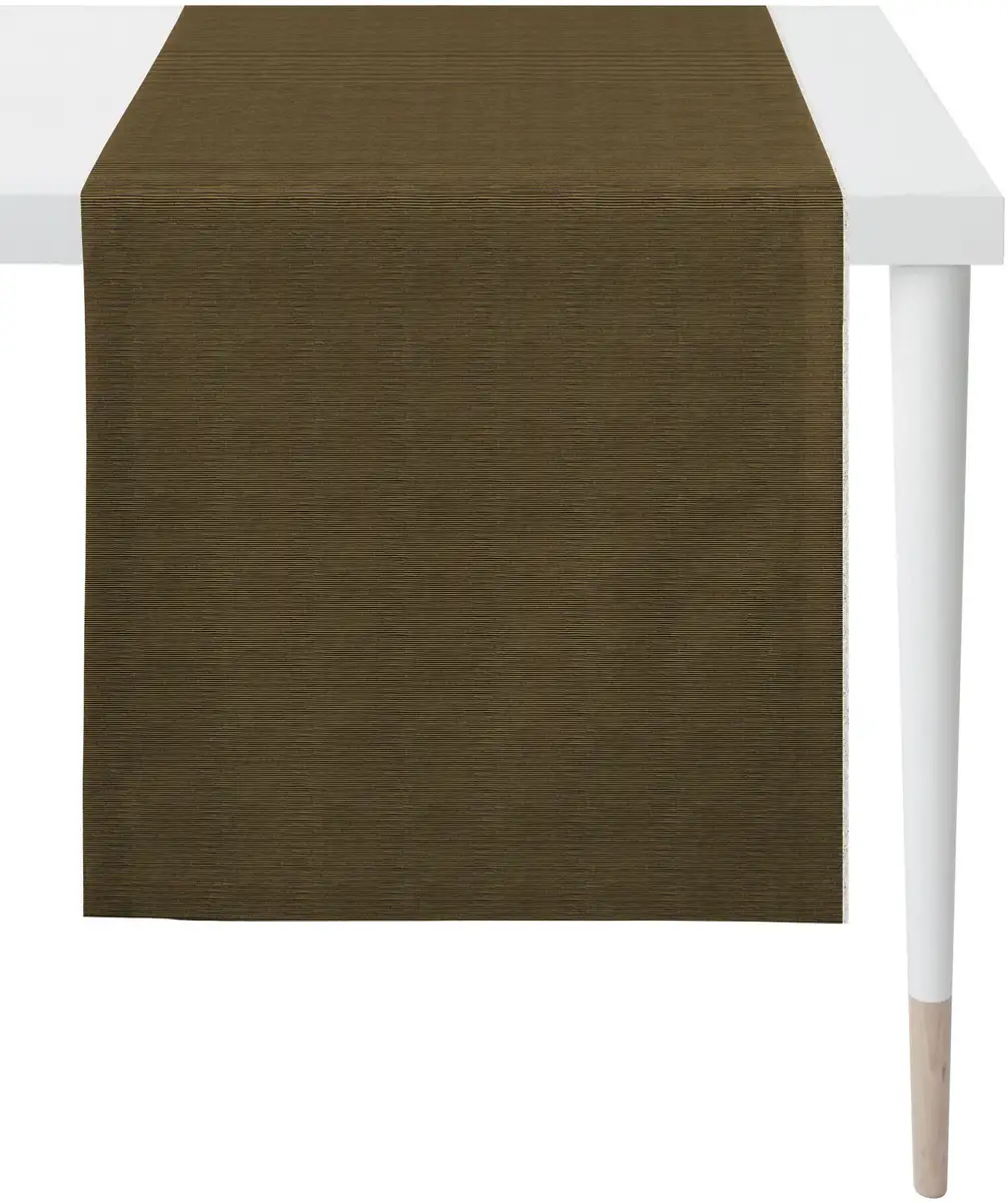

APELT дорожка для стола "2701 LOFT STYLE, гладкая ", (1 шт.) 44х140 см, цвет schlamm/taupe