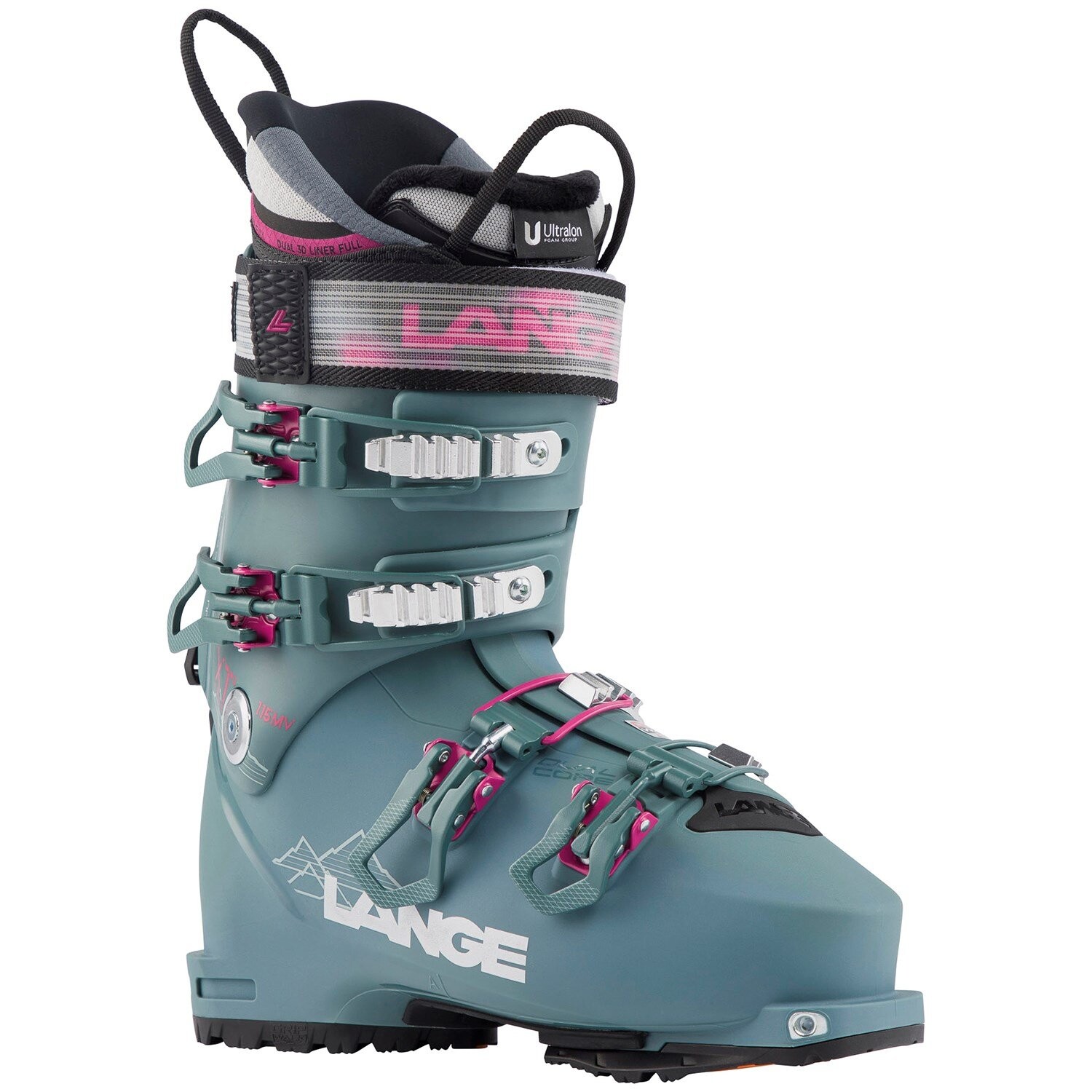 

Горнолыжные ботинки Lange XT3 Free 115 MV GW Alpine Touring, зеленый