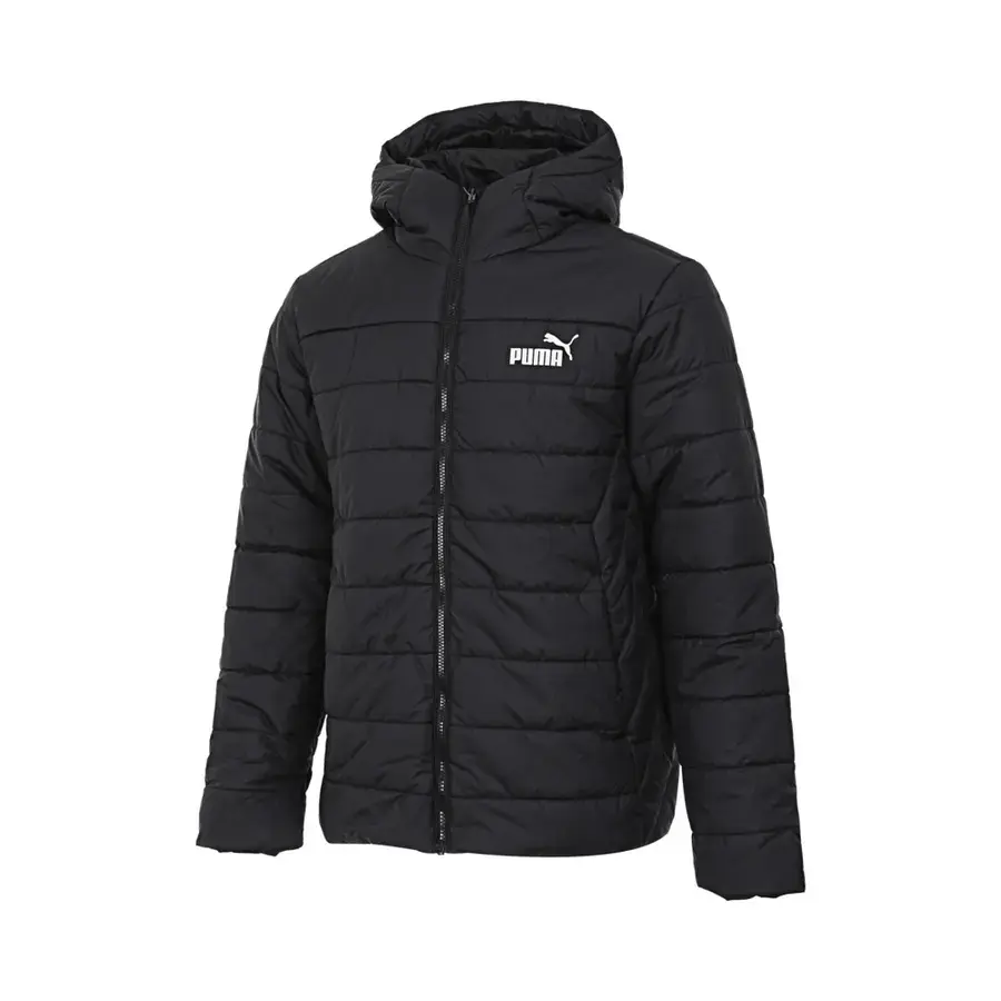 

PUMA Утепленная куртка пуховик с капюшоном, Black