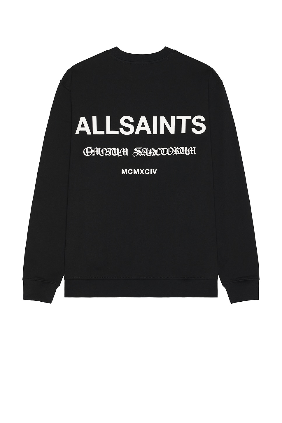 

Толстовка sanctum с круглым вырезом Allsaints, черный