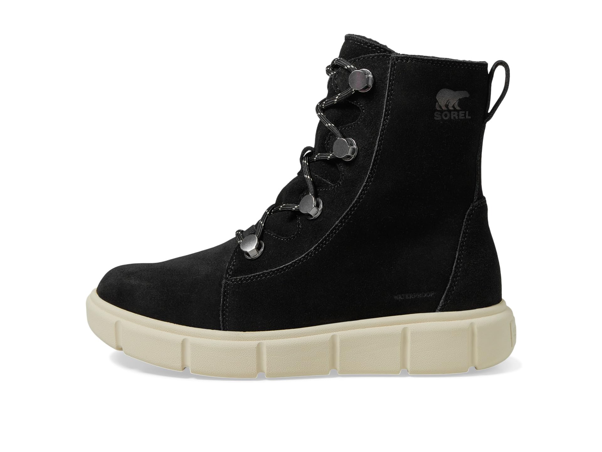 Ботинки SOREL Sorel Explorer Iii Joan Waterproof, Black/Chalk — фото 4