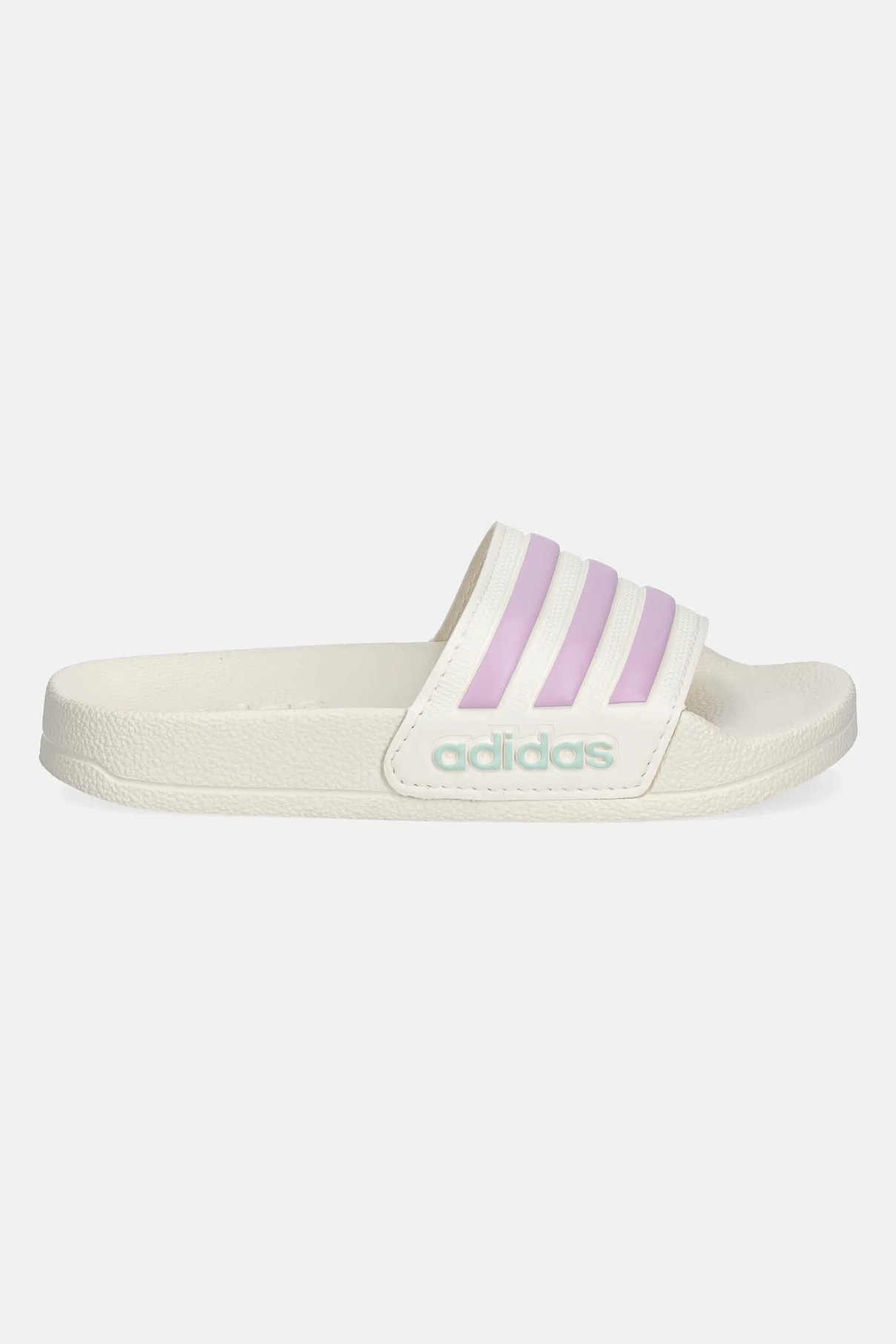Детские шлепанцы ADILETTE SHOWER Adidas, бежевый — фото 3