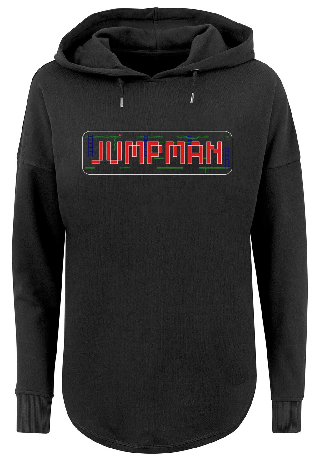 

Толстовка с капюшоном RETRO GAMING JUMPMAN F4NT4STIC, черный