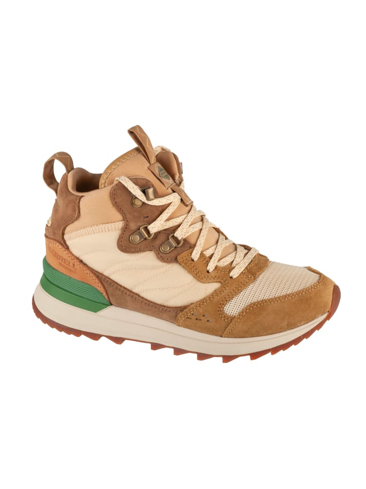 Кроссовки на шнуровке Merrell Apline 83 Sneaker Recraft Mid WP, бежевый