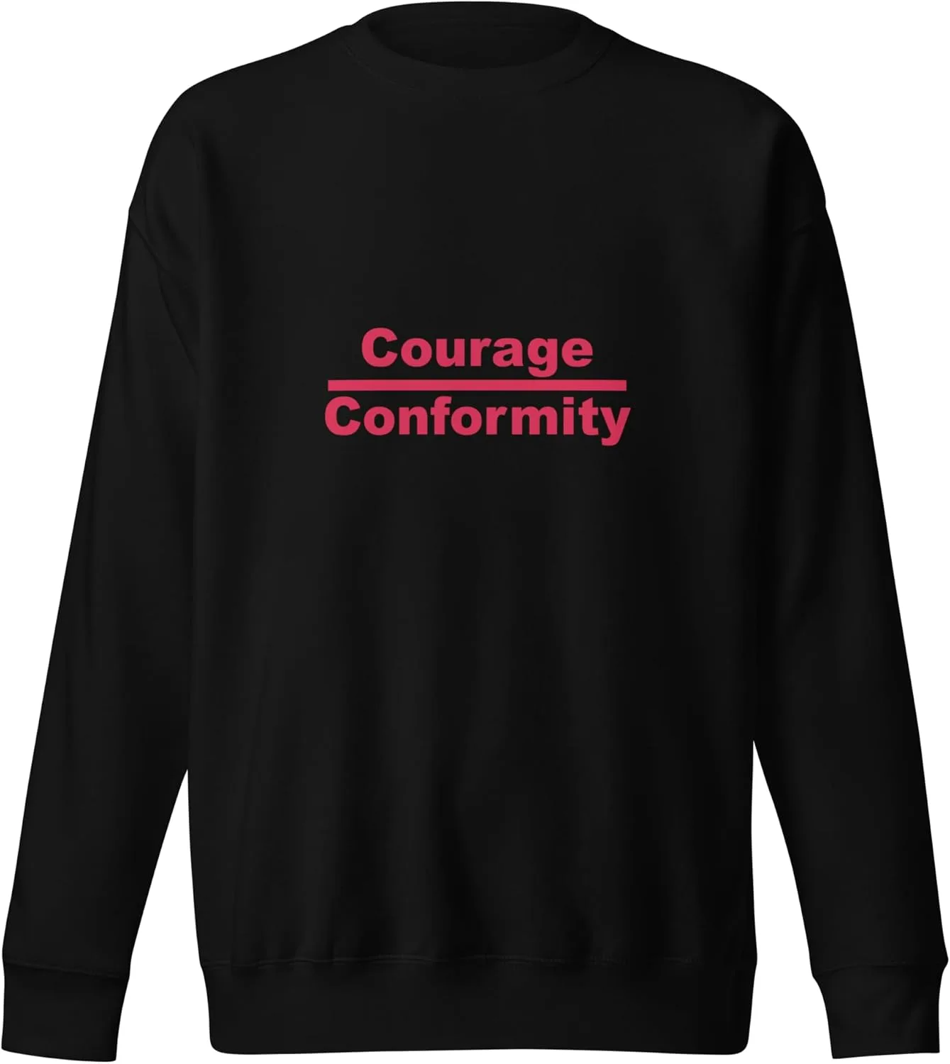 Толстовка Unisex Premium Courage over Conformity