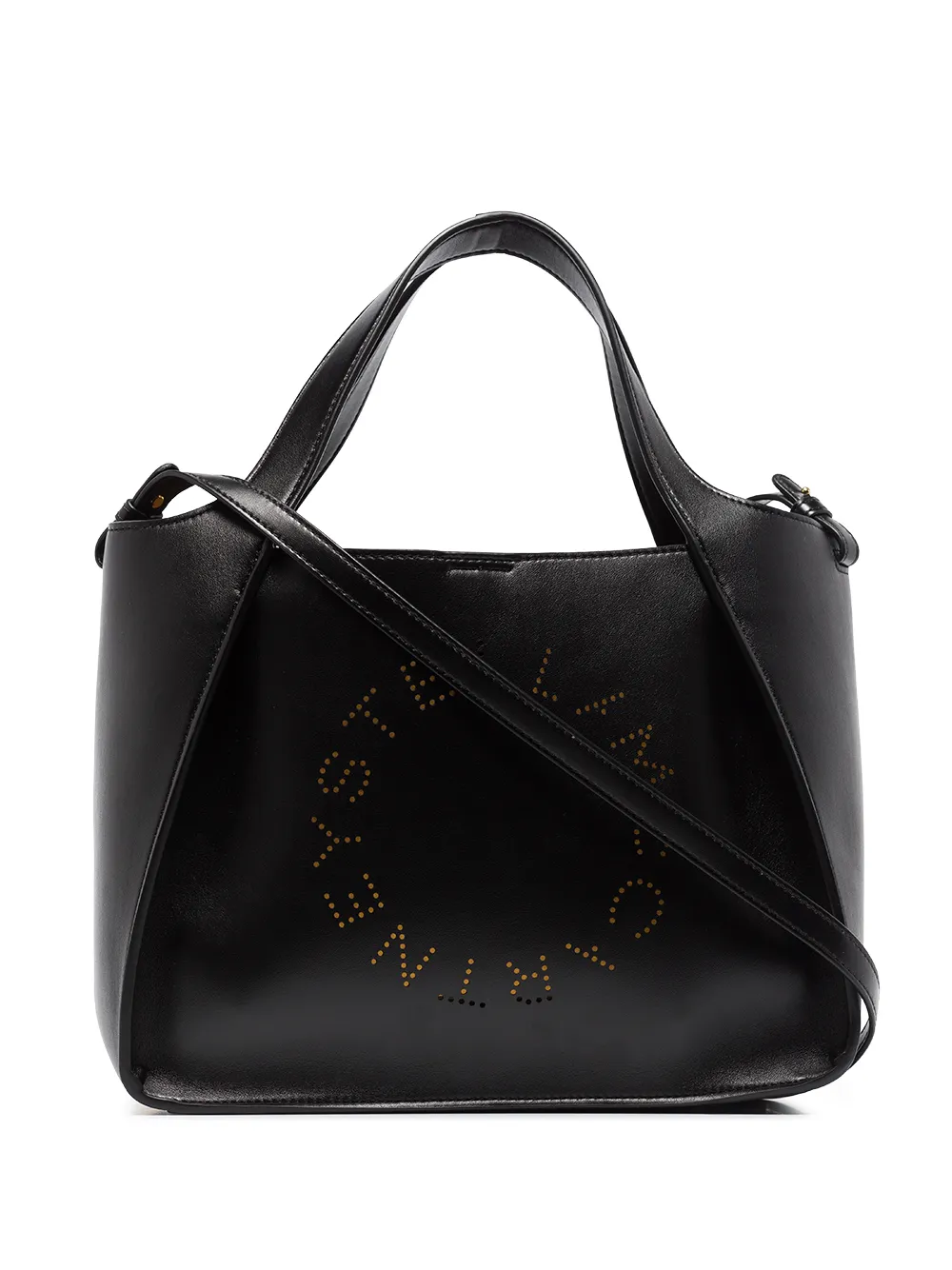 

Сумка-тоут Stella Logo из искусственной кожи STELLA MCCARTNEY, черный