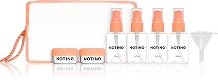 

Контейнеры для путешествий peach Notino Travel Collection Travel Bottle Set, 27,90