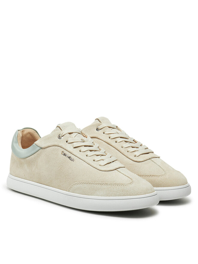 Кроссовки Calvin Klein Cupsole Lace Up - Sue HW0HW02436, бежевый — фото 2
