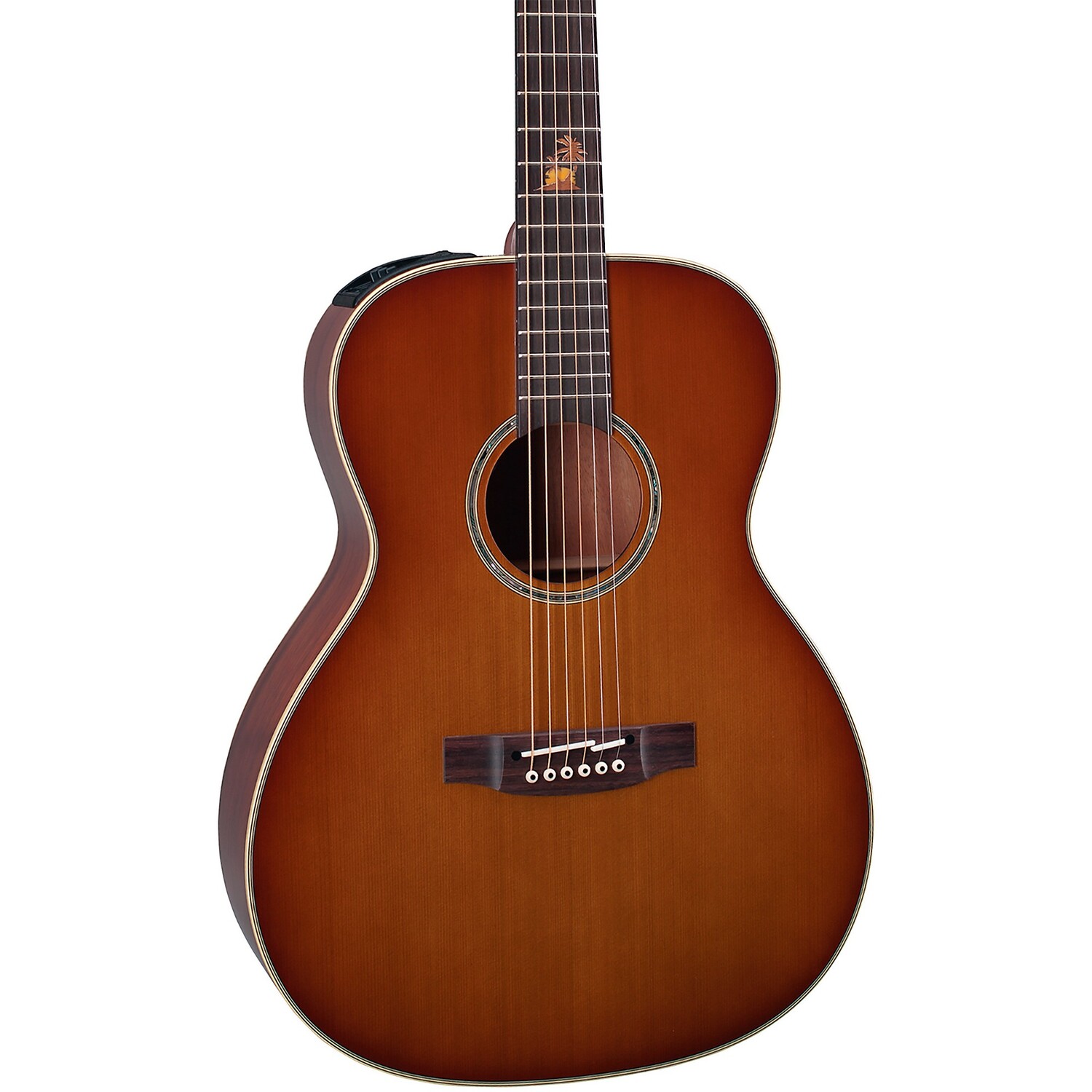 

Акустически-электрическая гитара Takamine TF77PT OM Legacy Series Koa Light Burst