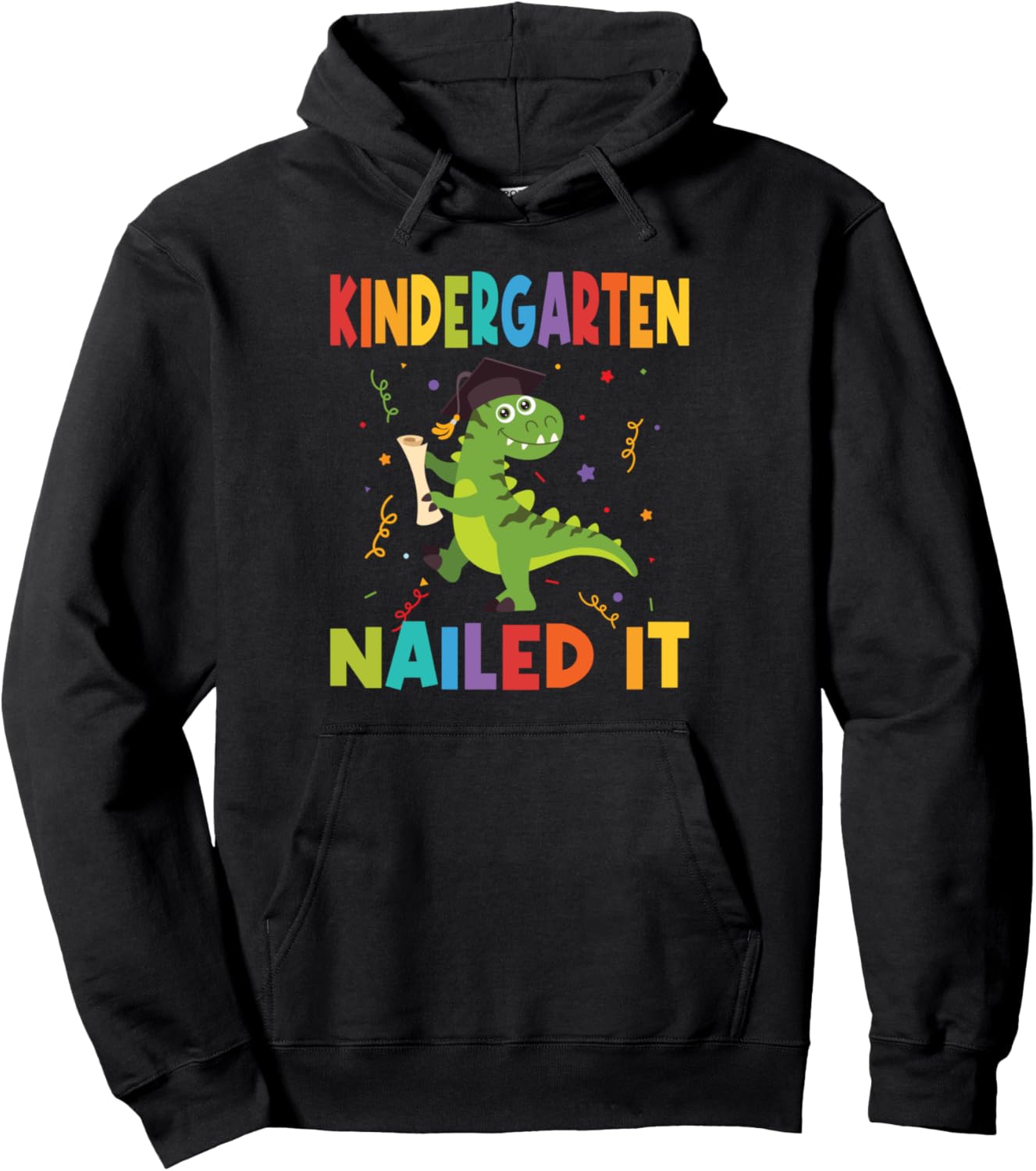 

Толстовка с капюшоном для выпускного в детском саду Kindergarten Graduate & First Grade School Begin G, черный
