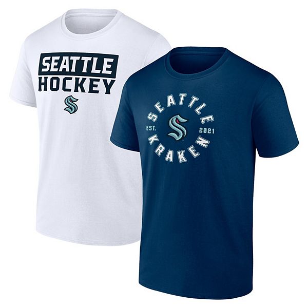 

Футболка мужская fanatics seattle kraken serve Unbranded