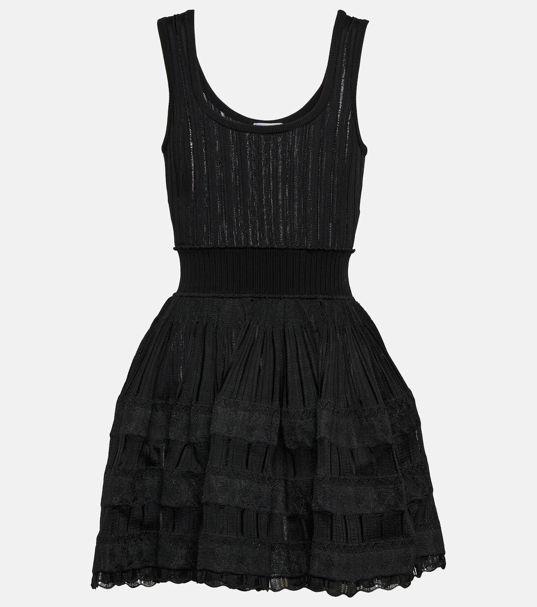 

Мини-платье с кринолином ALAÏA, черный