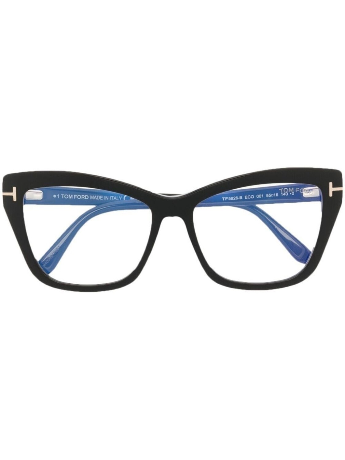 

TOM FORD Eyewear очки в оправе 'кошачий глаз', черный