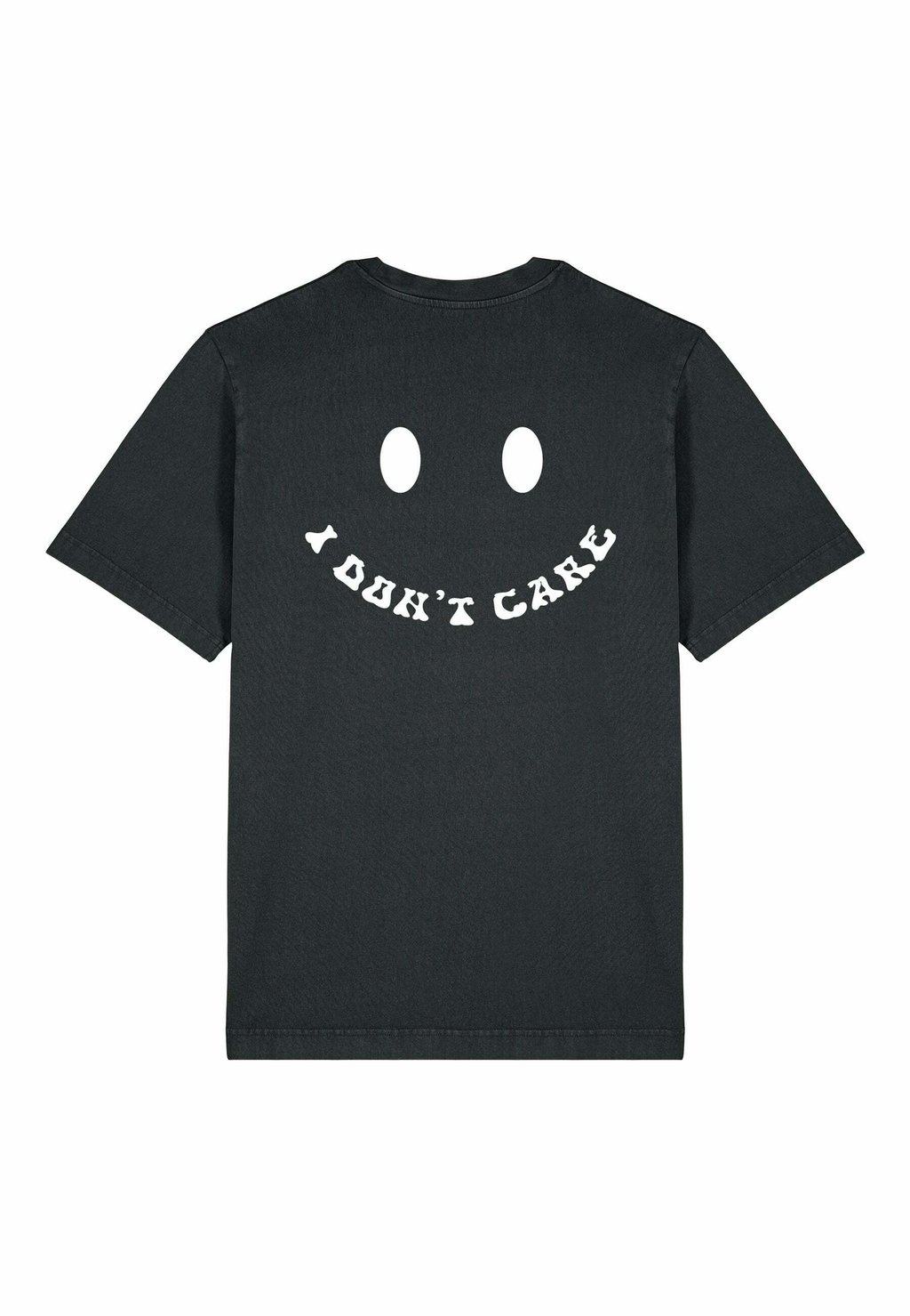 

Футболка с принтом I DONT CARE BACK PRINT HEAVYWEIGHT Mira Paris, цвет Washed Black